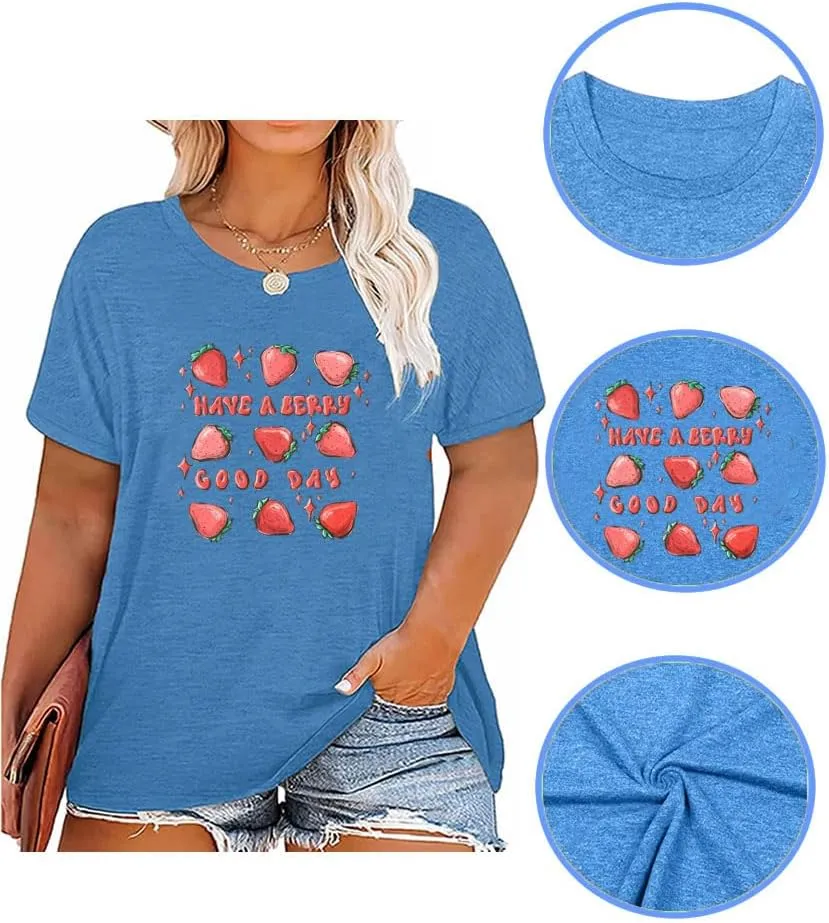 Plus Size Coffee Sunflowers Graphic Printed Shirt Women Short Sleeve Summer O-Neck Casual Tunics Top Tshirt