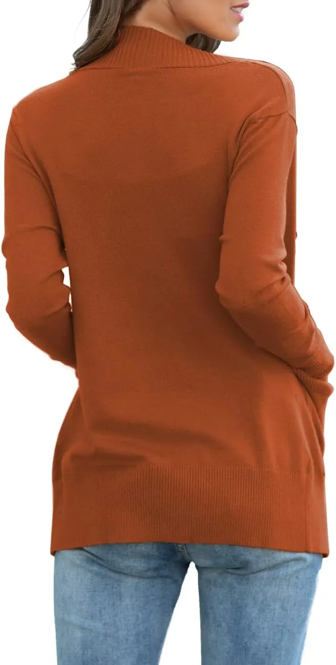 REDHOTYPE Women's Cardigans with Pockets Casual Lightweight Open Front Cardigan Sweaters for Women (S-2XL)
