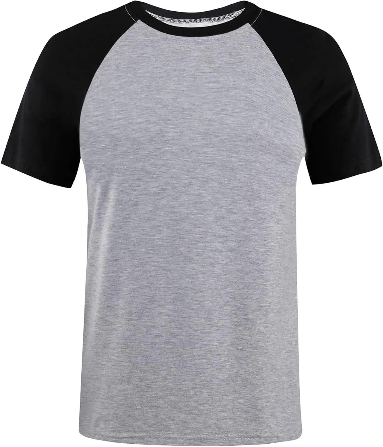 Remidoo Womens Ringer Tee Crew Neck Color Block Casual Summer Short Sleeve T Shirt