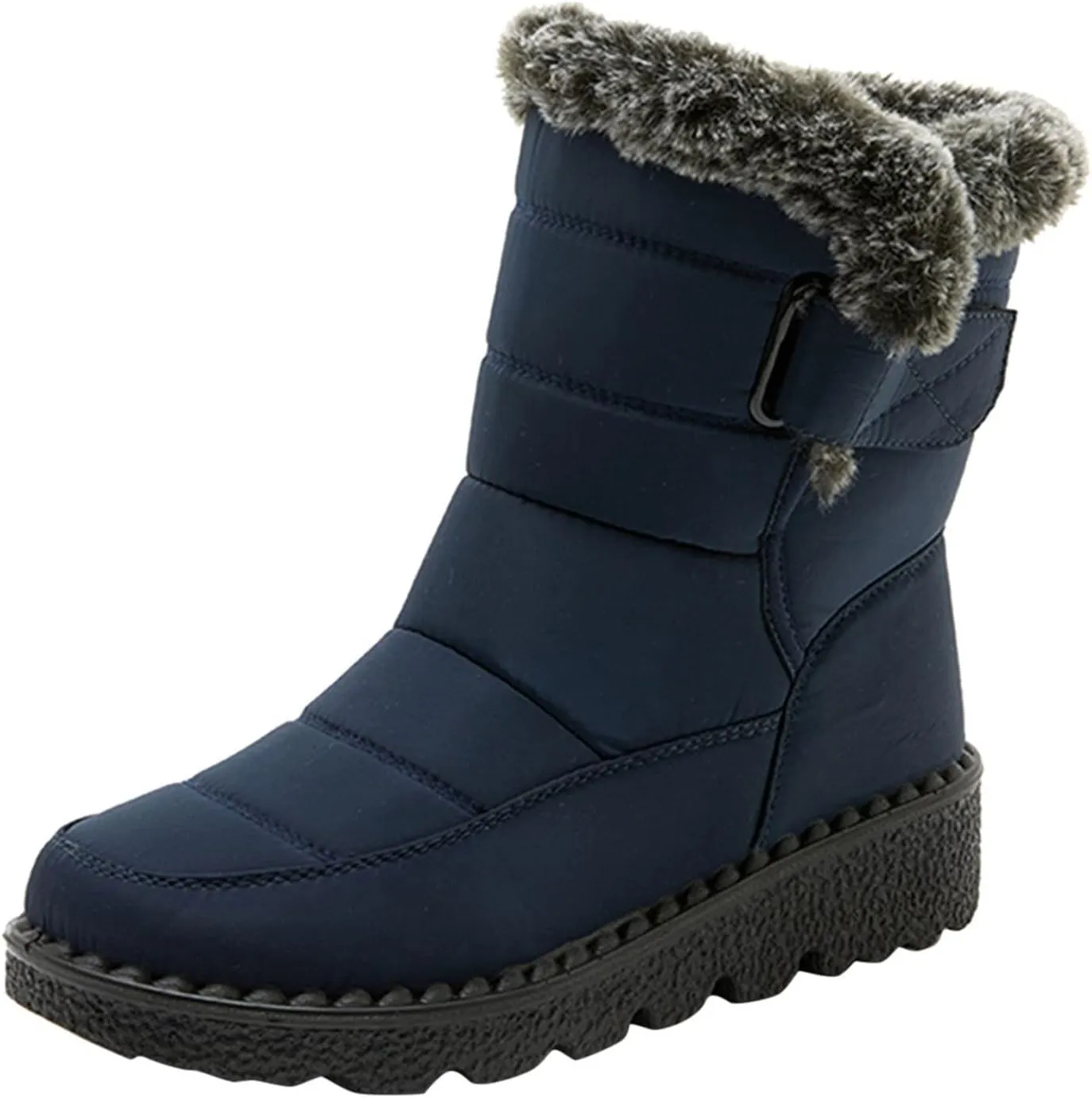 SBGMoSJ Winter Boots for Women Waterproof Snow Non Slip Waterproof Winter Boots for Women Size 11 Women's Snow Booties Winter Women Boots Low Heel Boots for Women Winter Tall Sale Clearance