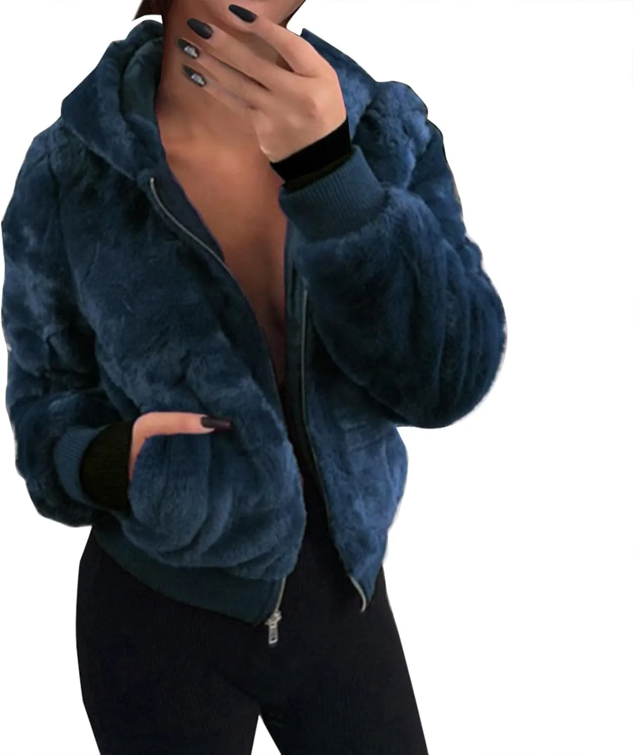 SHAOBGE Winter Clothes For Women Women's Casual Jacket Winter Warm Outwear Blouse Ladies Coat Overcoat Winter