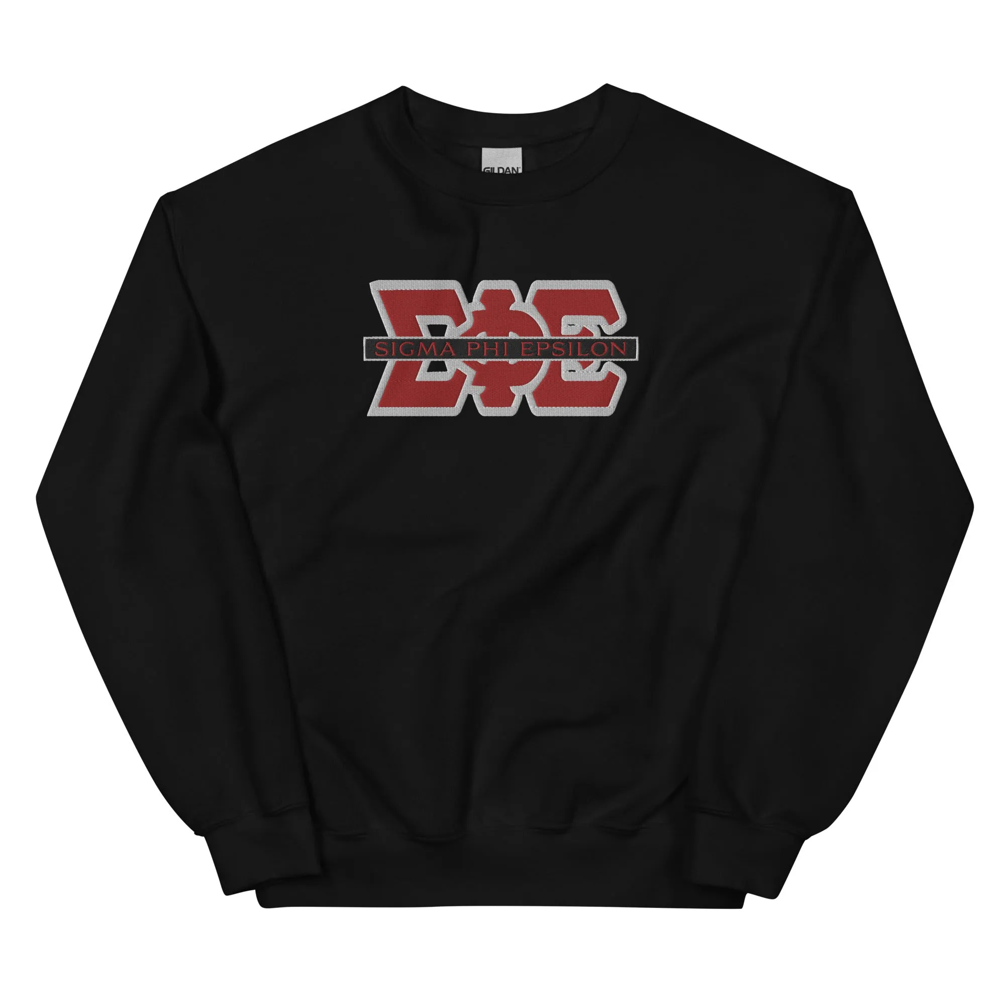 SigEp Embroidered Retro Crewneck