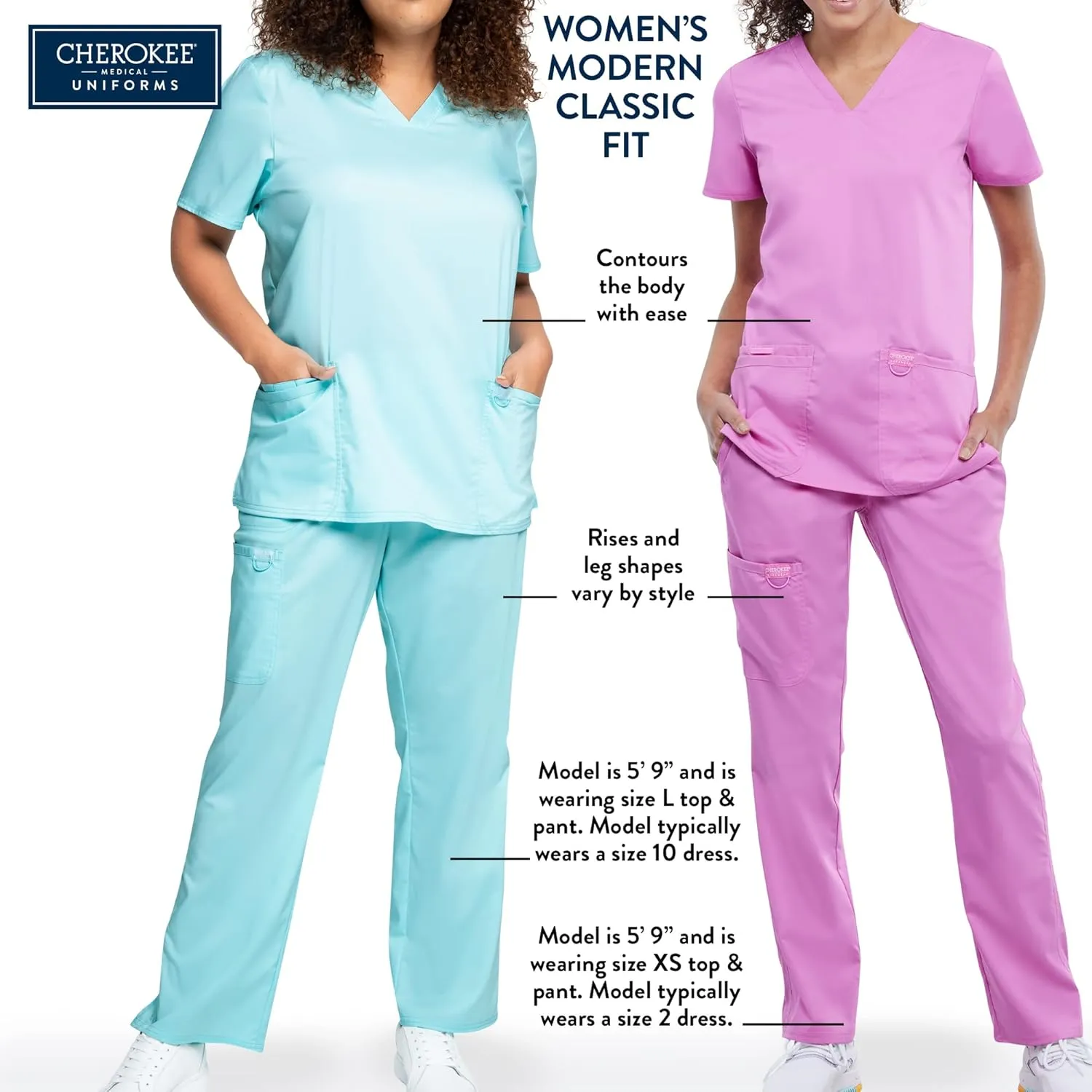 Snap Front Scrub Jackets for Women, Workwear Professionals Soft Stretch WW340