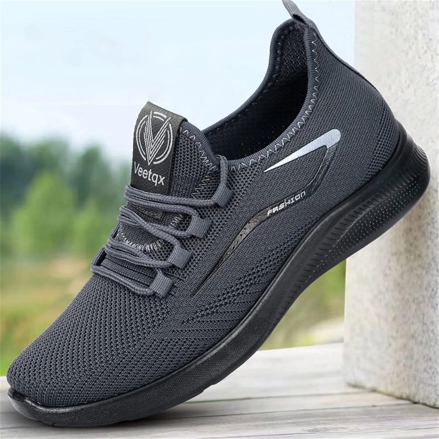 Sneakers for Women Casual Lightweight Breathable Tennis Shoes Non Slip Work Travel Walking Shoes Lace Up Slip On Cushion Sneakers