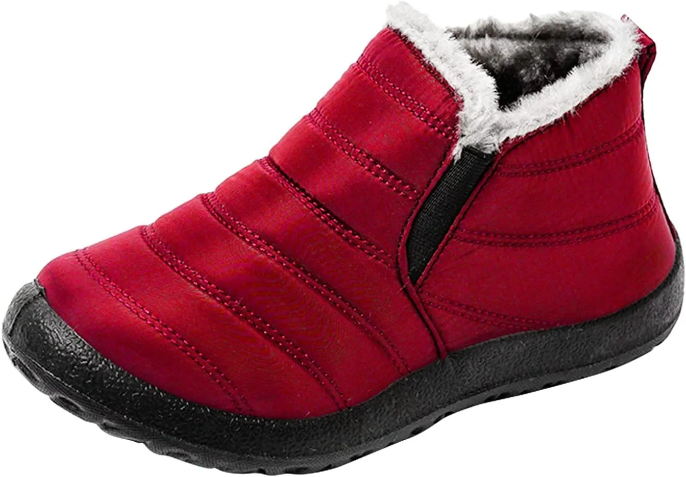 Snow Boots for Women Cute Tall Womens Boots Winter Slip on Waterproof Winter Boots Women Fur Womens Hiking Boots Waterproof Lightweight Waterproof Womens Boots Size 11