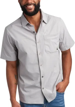 Spyder Mens Short Sleeve Button Down Shirts - Lightweight Stretch Ripstop Collared Wrinkle Free Dress Shirts for Men (S-XL)