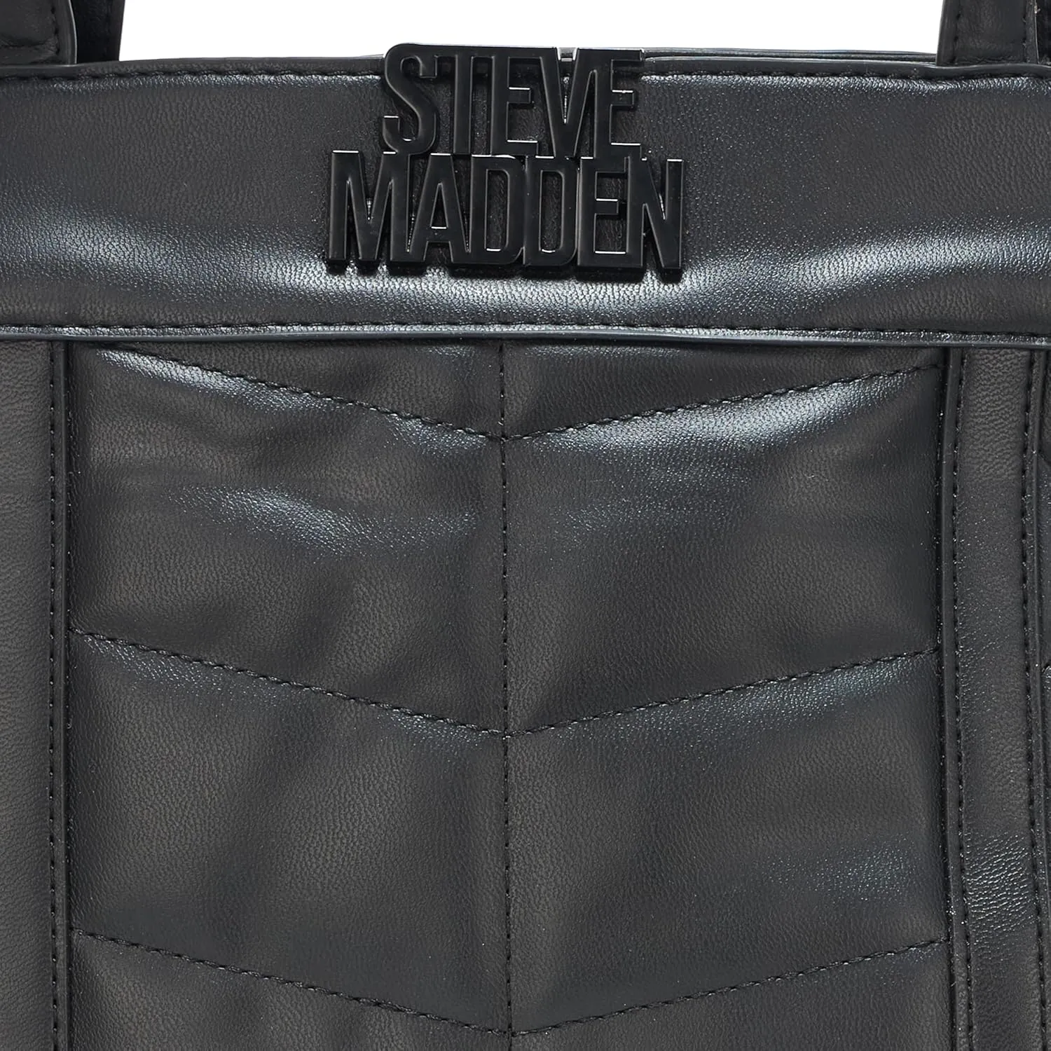 Steve Madden Belia Chevron Quilted Satchel