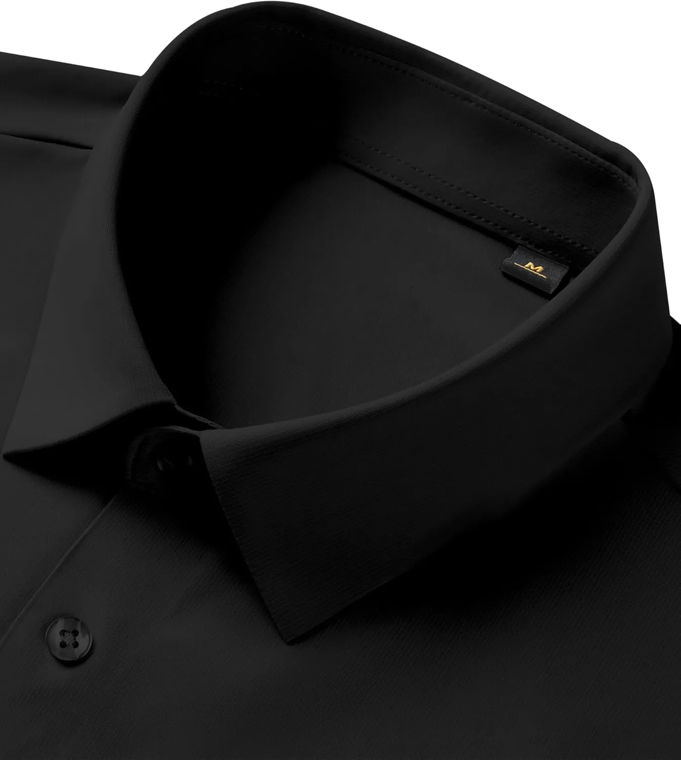 Stretch Mens Dress Shirts Long Sleeve Muscle Fit Dress Shirts for Men Slim Fit Big and Tall Mens Button Down Shirt