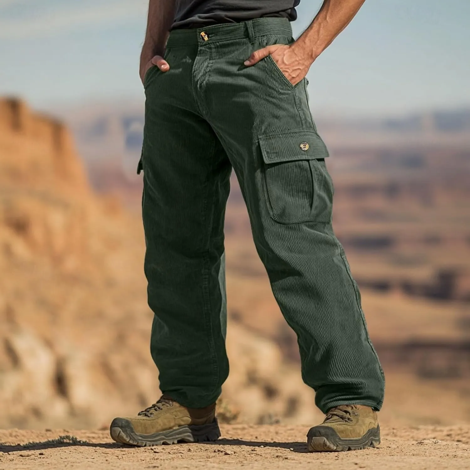 Sweatpants for Men Sport Slacks Mens Tapered Trendy Split Ripstop Slims Belts Solid Color Trousers
