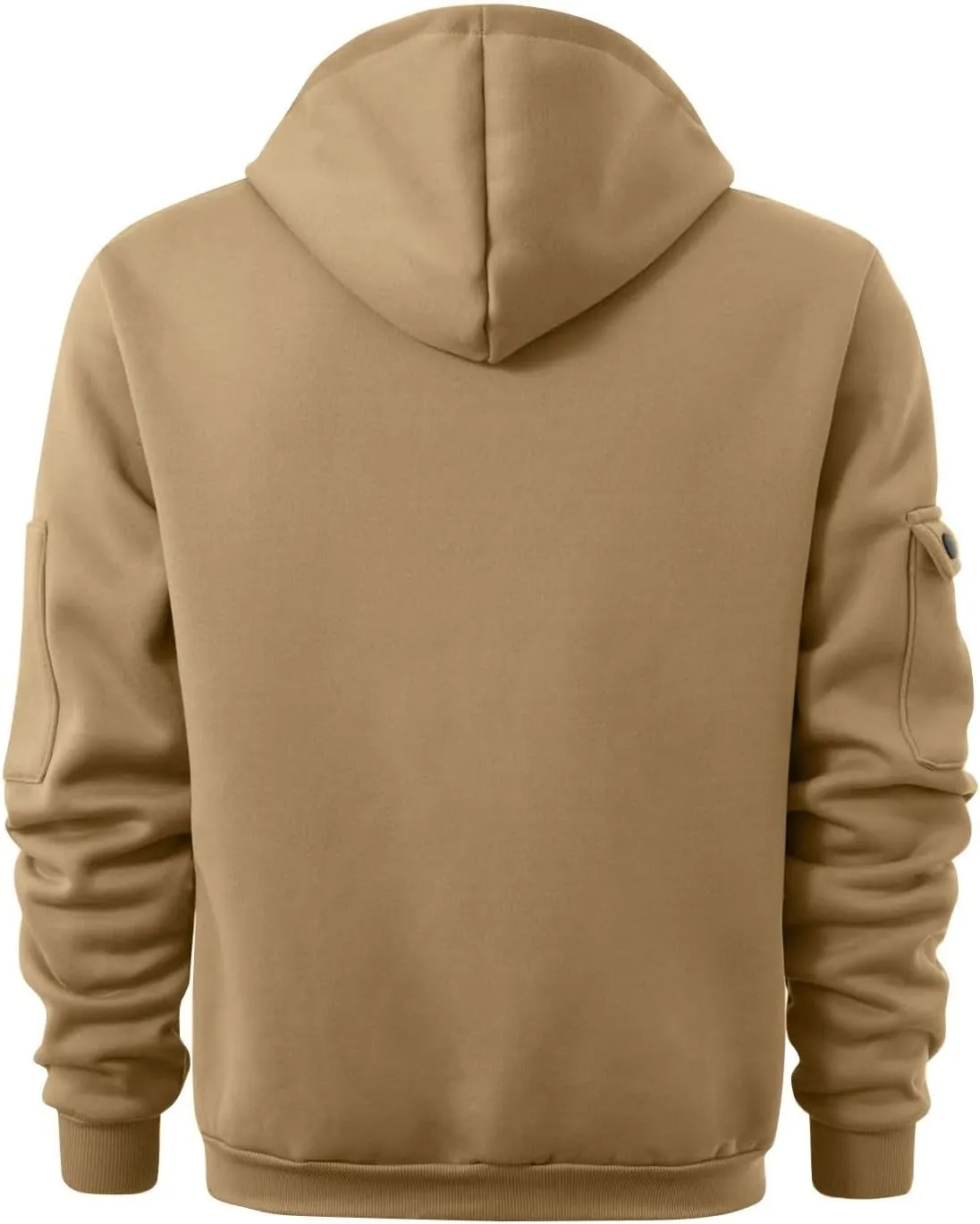 Sweatshirts for Men 1/4 Zip Soft Lightweight Fashion Drawstring Men's Sweatshirts Cool Vintage Hoodie with Pockets