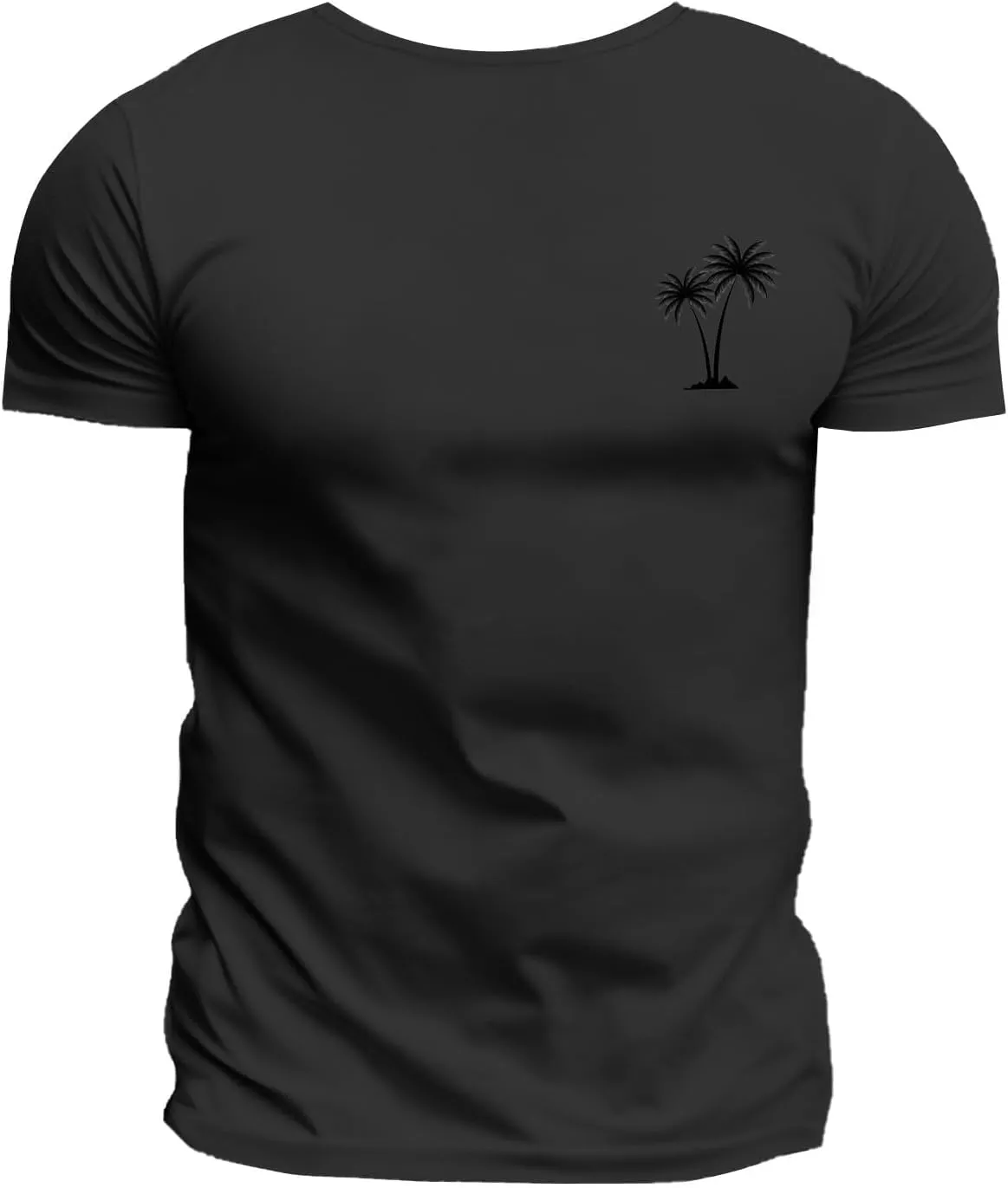T Shirts for Man Palm Tree Printed Graphic Tees Casual Summer Beach Tops Short Sleeve Crew Neck Basic Tee Shirts