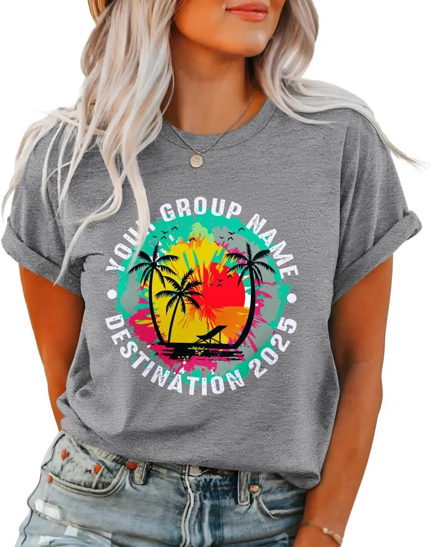 T Shirts for Women Crewneck Boho Flowers Wildflowers Graphic Tees 2025 Summer Cute Shirts Short Sleeve Tops