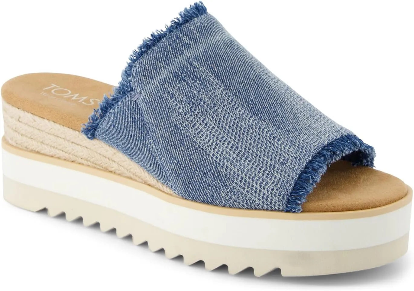 TOMS Women's Dianamulet P Espadrille Wedge Sandal