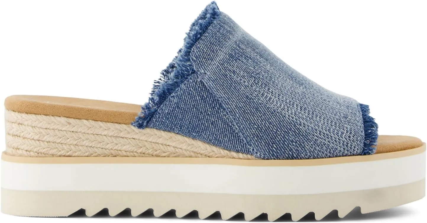 TOMS Women's Dianamulet P Espadrille Wedge Sandal