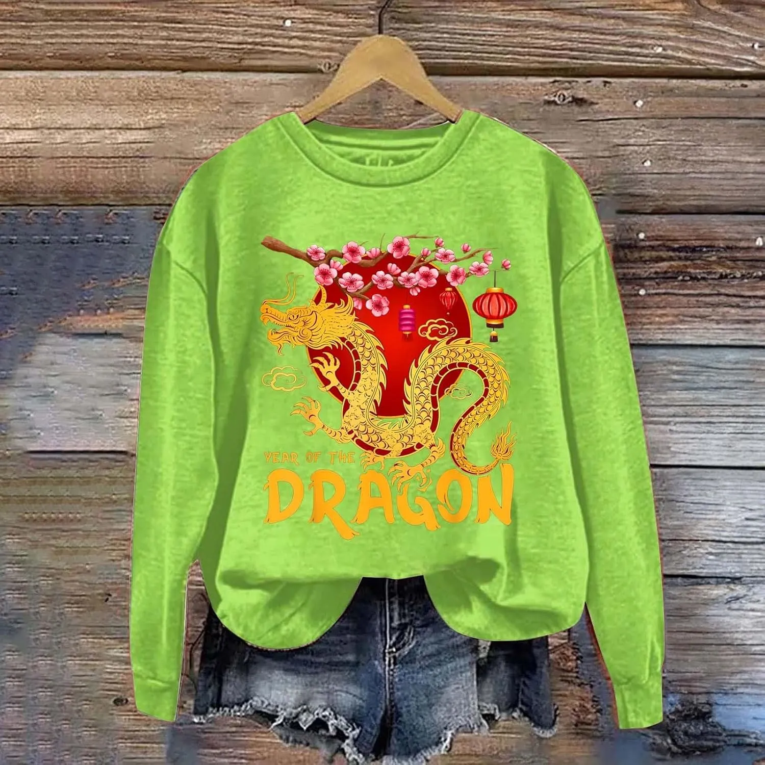 Trendy Outfits For Women Casual Sweatshirt 2000s Outfits For Women Denim Tears Hoodie Cotton Clothing For
