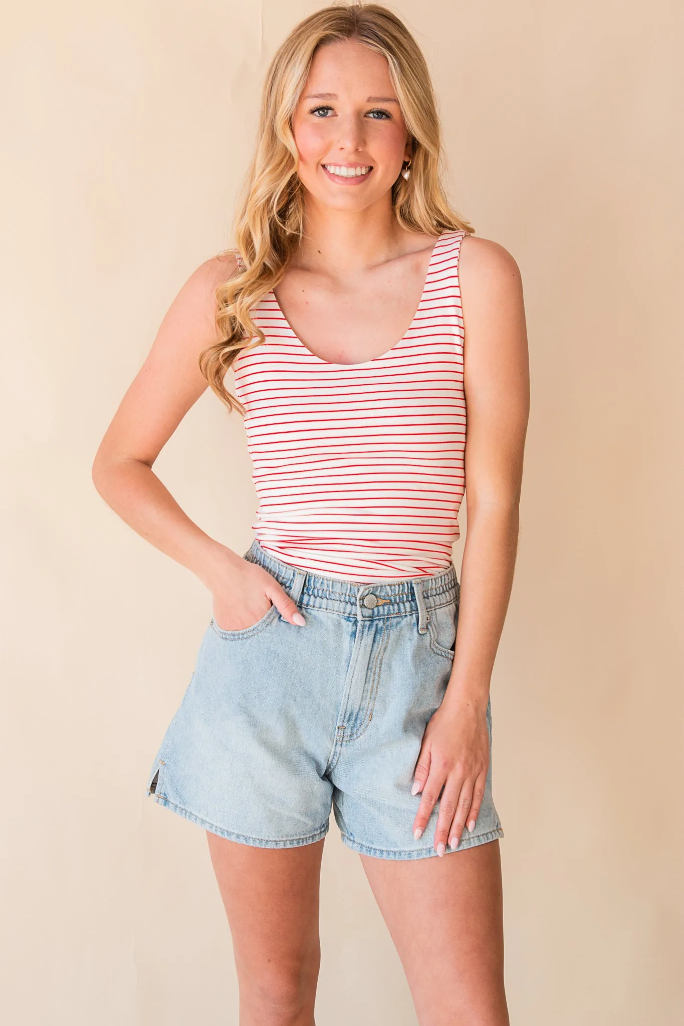 Ultra Soft Stripe Tank