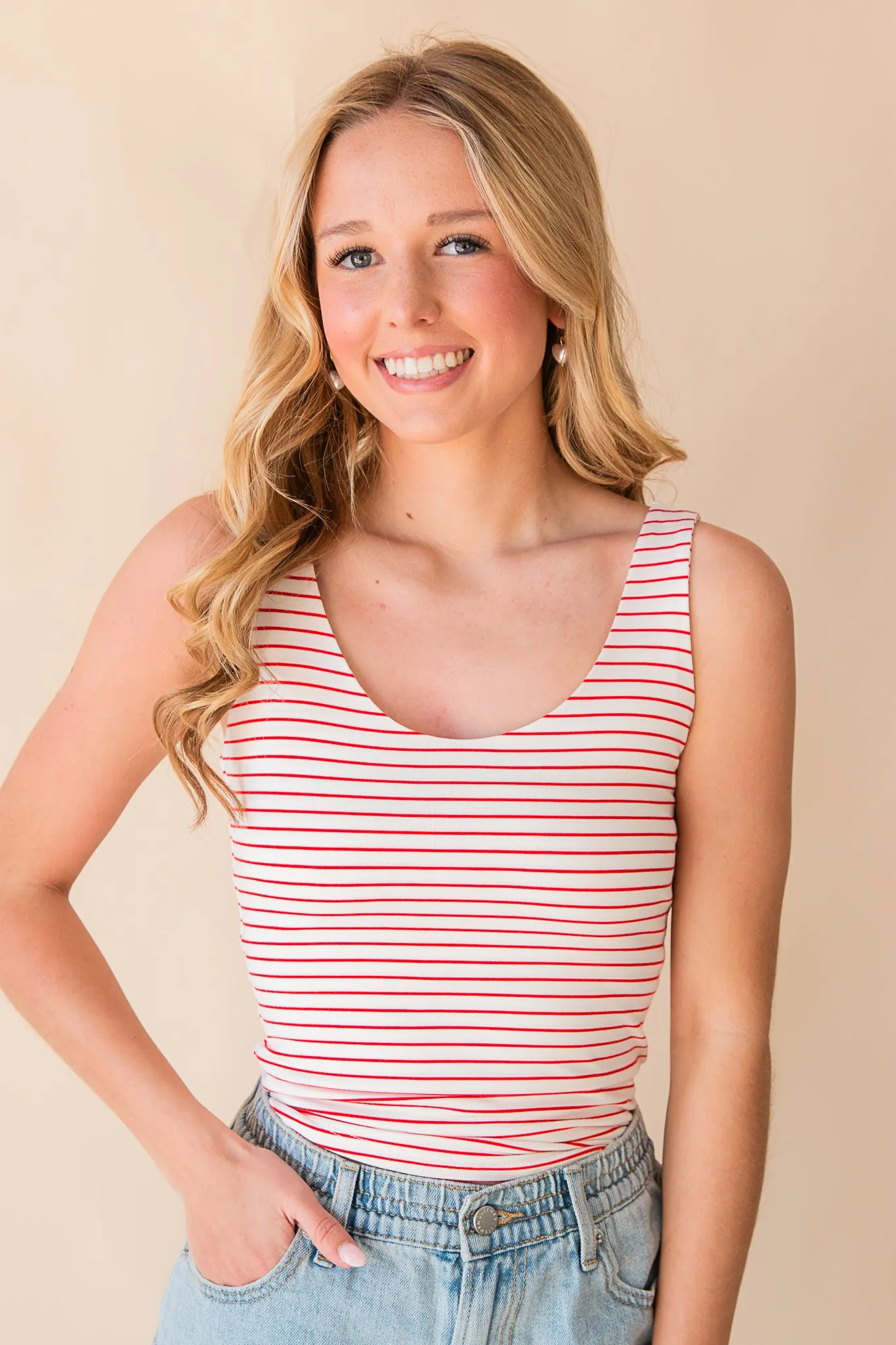 Ultra Soft Stripe Tank