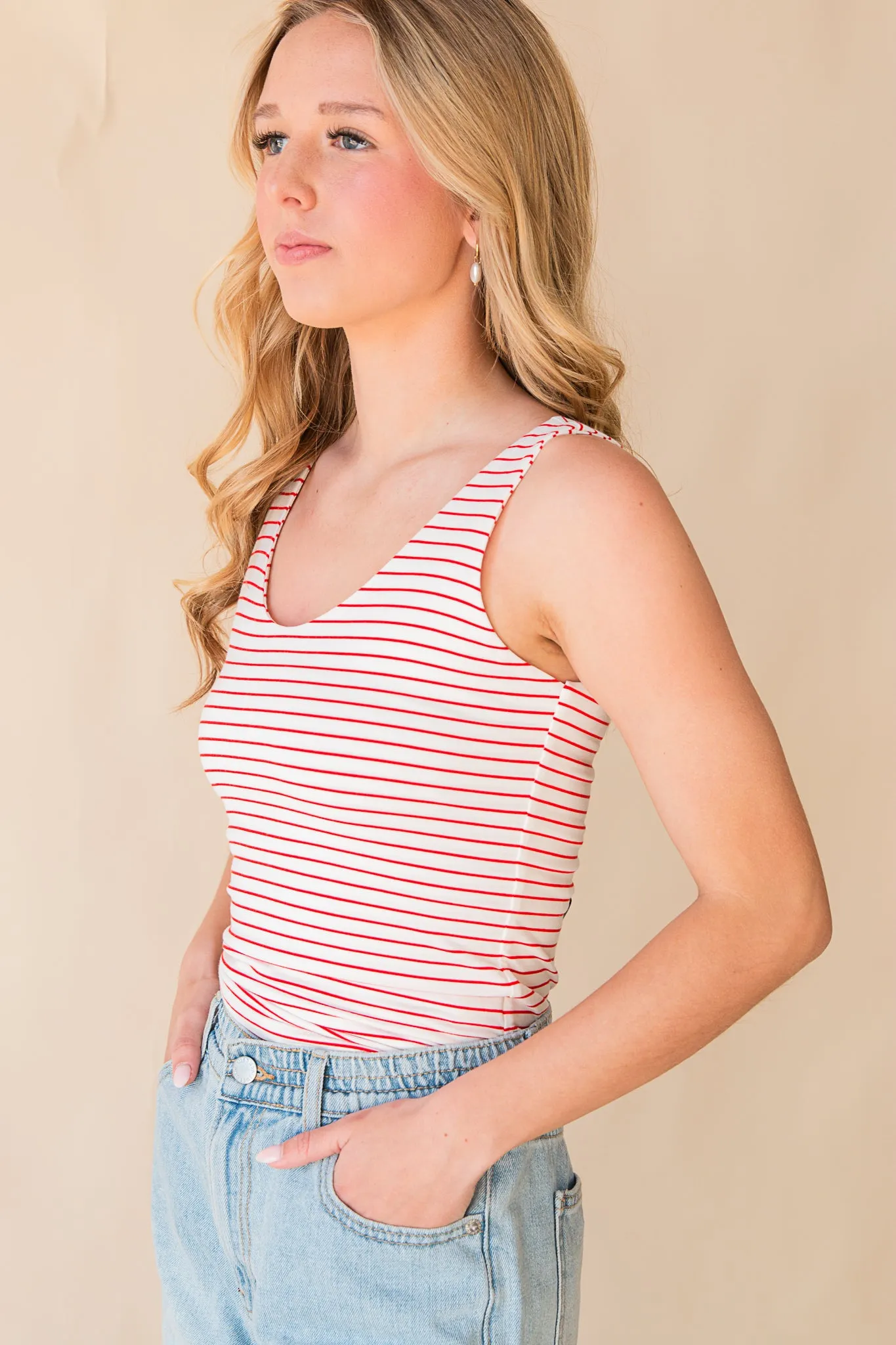 Ultra Soft Stripe Tank
