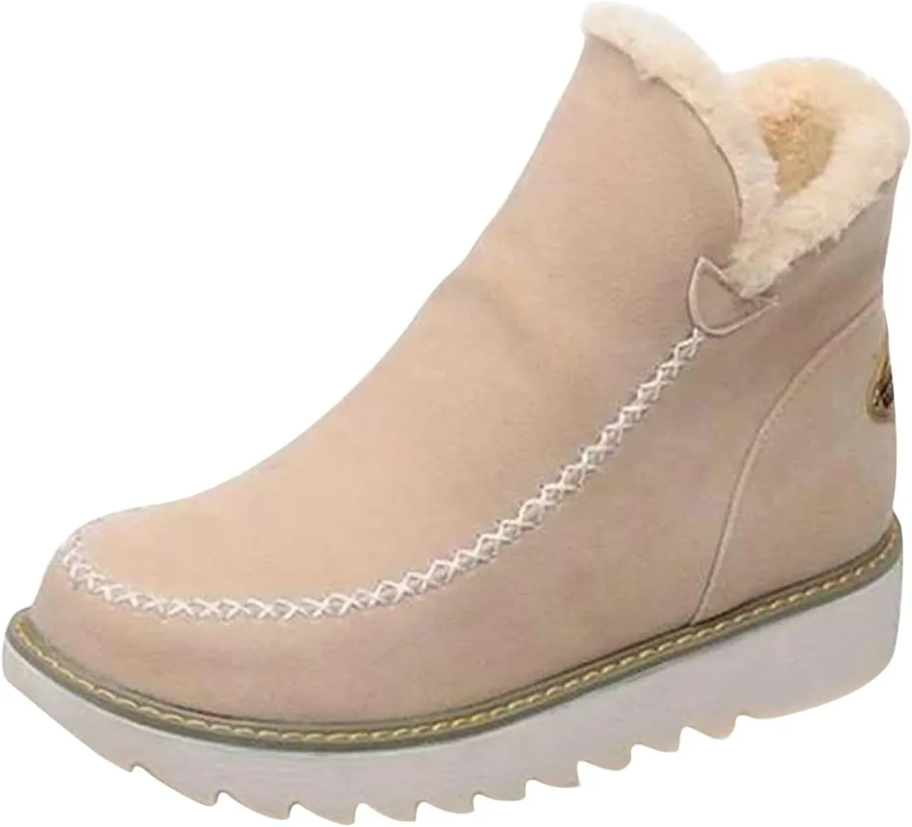 Winter Boots for Woman Cute Women Snow Boots Waterproof Winter Boots Woman Womens Snow Shoes with Poles Botas De FrO Para Mujer Elegantes