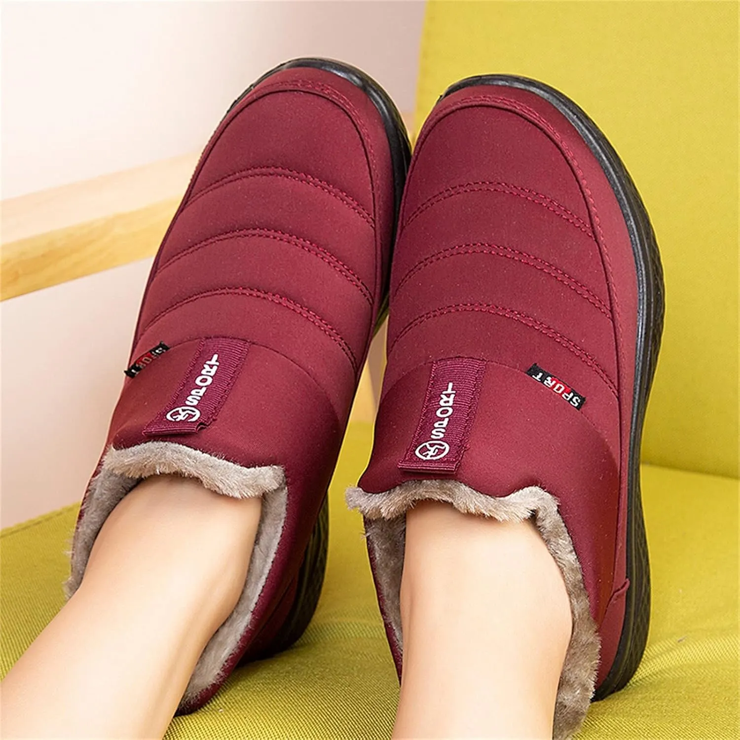 Winter Snow Boots for Women Zipper Orthopedic Snow Boots for Women Size 7 Waterproof Snow Boots Womens 11w Winter Women Boots Slip on Botas Invierno Para Mujer