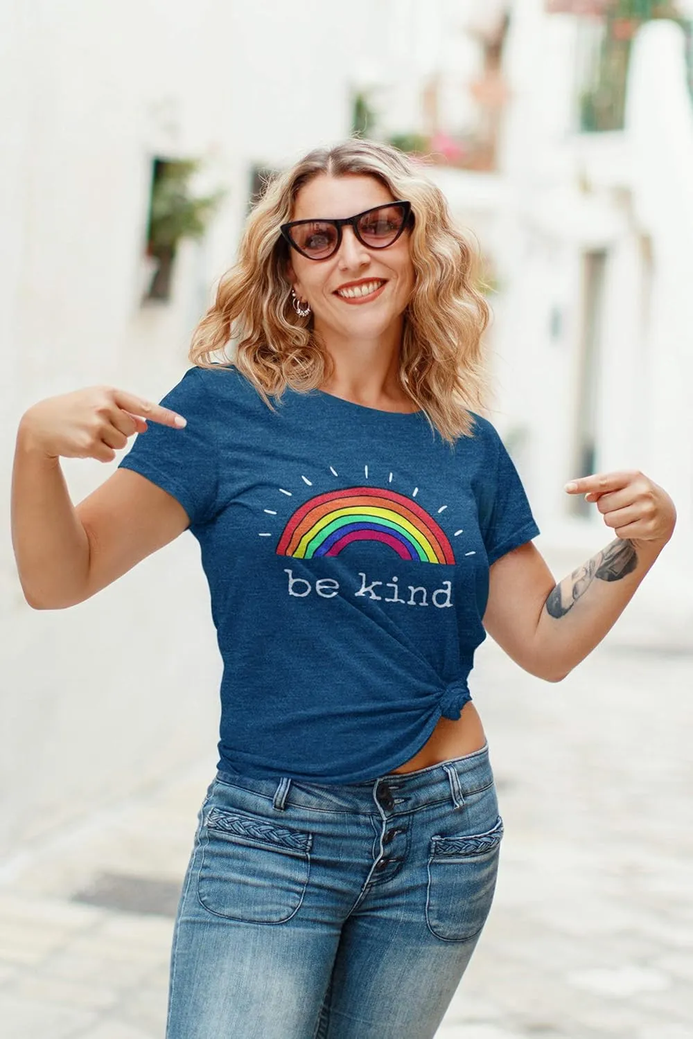 Women Cute Graphic Tees Casual T-Shirt Loose Fit Shirts Short Sleeve Tops