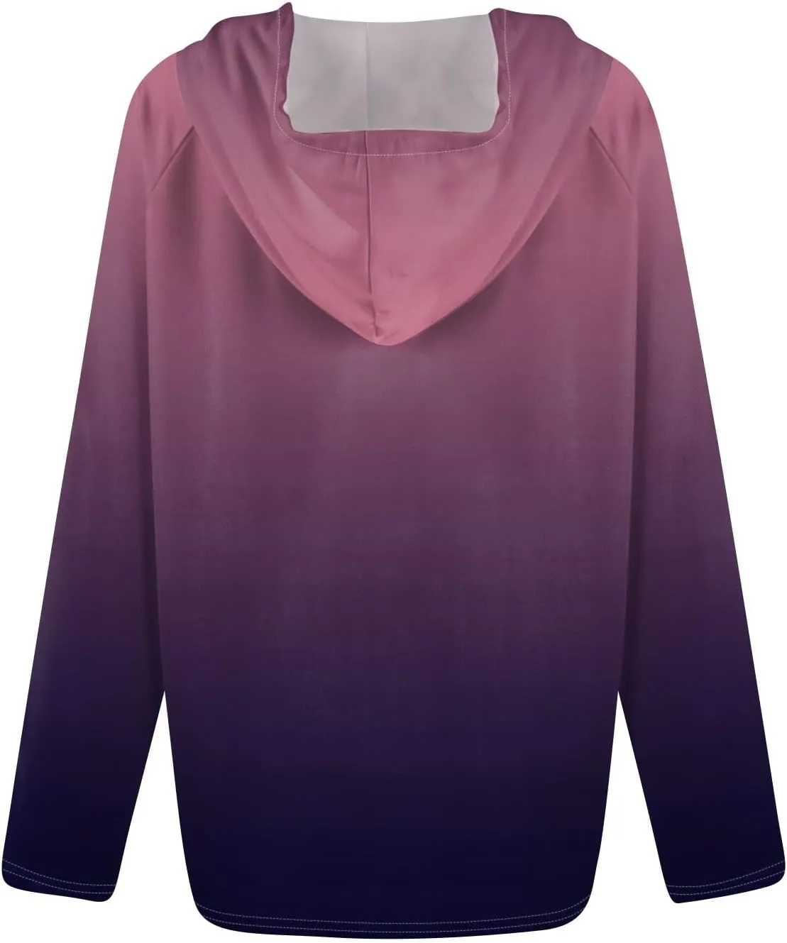 Women Fall Winter Oversized Long Sleeve Hoodie Coats Full Zip Up Crew Neck Trendy Casual Sweatshirt Jackets Tops