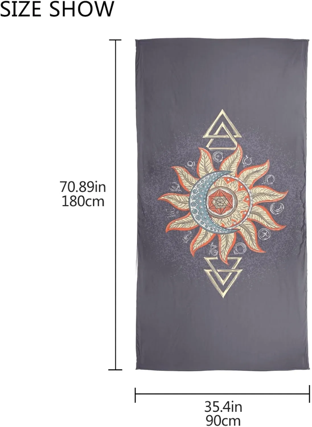 Women Long Silk Scarf, Satin Shawl Chiffon Large Stole Headscarf Sunscreen Wrap