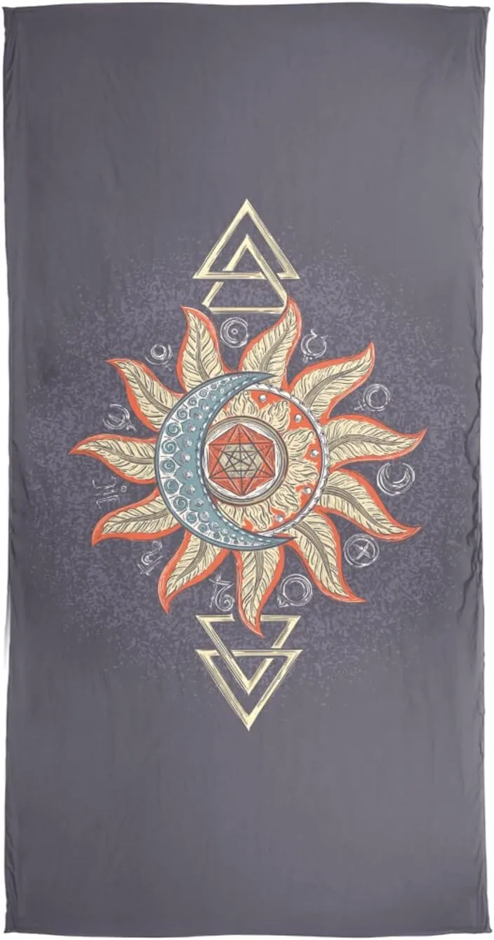 Women Long Silk Scarf, Satin Shawl Chiffon Large Stole Headscarf Sunscreen Wrap