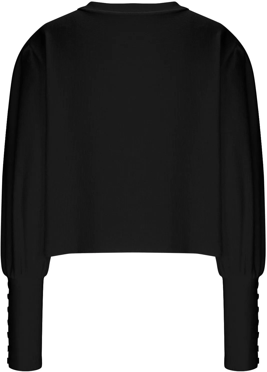 Women Trendy Waffle Blouses Batwing Sleeves Tops 2025 Spring Fall Clothes Plain Button Slit Long Sleeve Shirts