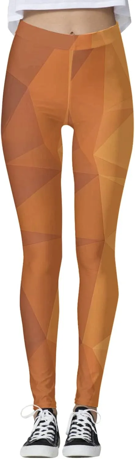Women Yoga Pants Sports Yoga Colorful Geometric Print Leggings Slim Yoga Long Pants Women Butter Soft Thermal Warm