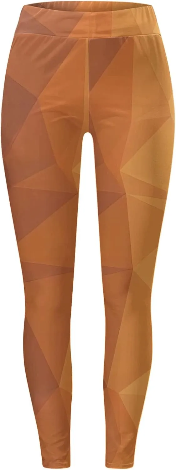 Women Yoga Pants Sports Yoga Colorful Geometric Print Leggings Slim Yoga Long Pants Women Butter Soft Thermal Warm