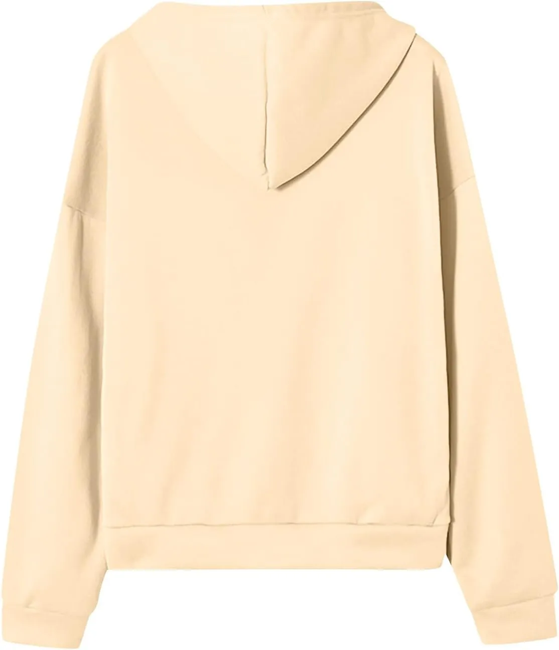 Women Zip Up Hoodie Long Sleeve Oversized Sweatshirts Y2K Jacket Pockets Patchwork Design Drawstring Hooded Jacket