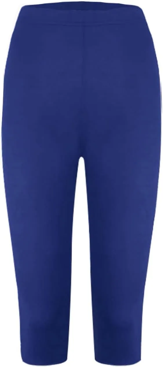 Women's Capri Leggings Anti Exposure Absorption Sweat Permeability High Elasticity Ultra Light Running Womens Yoga