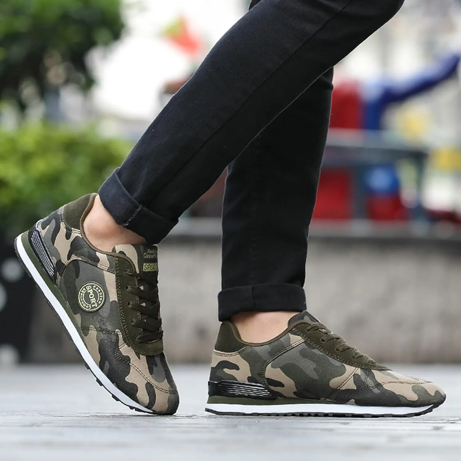 Women's Fashion Suede Sneakers Comfortable Lace Up Breathable Runing Shoes Low Top Slip On Lightweight Gym Athletic Walking Shoes