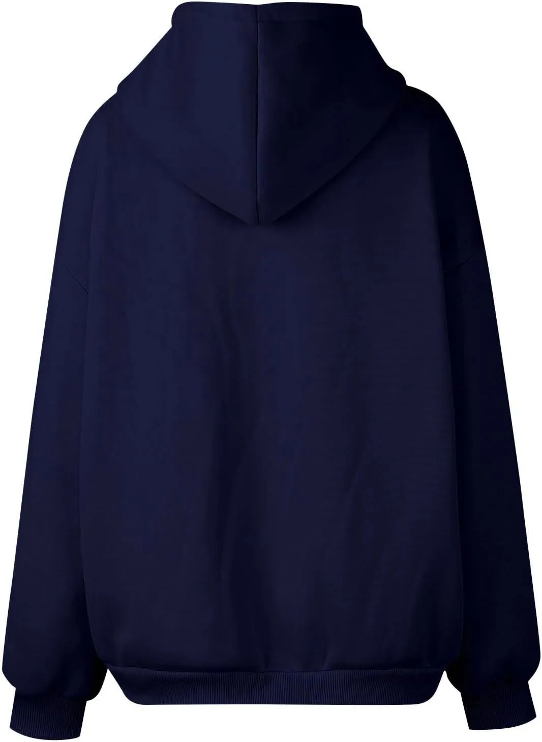 Women's Full Zip Up Hoodie Long Sleeve Hooded Sweatshirts Pockets Jacket Casual Coat Fall Outfits 2024 Trendy