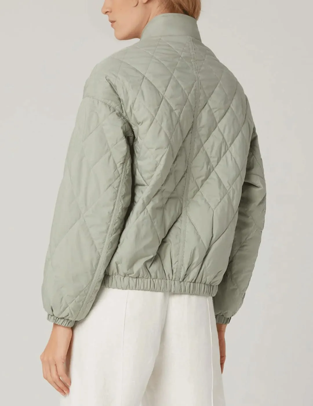 Women's Light Weight Short Down Jacket Long Sleeve Cropped Coat Water-Resistant Puffer Jacket Outwear