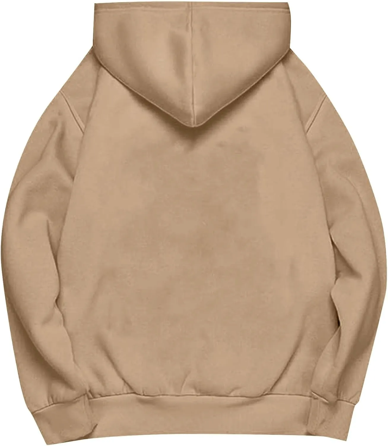 Womens Oversized Hoodies Fleece Sweatshirts Long Sleeve Fleece Sweater Pocket Pullover Fall Outfit Winter Fashion Y2k Clothes