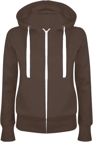 Women's Oversized Zip Up Hoodie Lightweight Thin Long Sleeve Hooded Sweatshirt with Pockets Solid Drawstring Coats