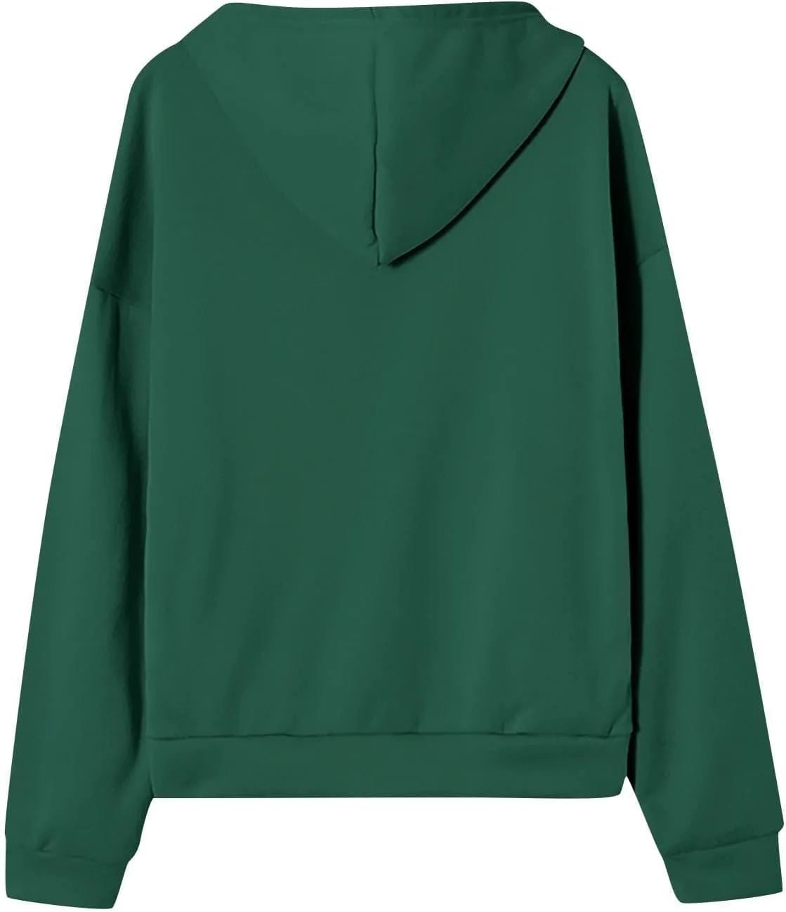 Women's Zip Up Y2K Hoodies Casual Long Sleeve Track Jackets With Pockets Fashion Vintage Oversized Loose Fit Hoodies