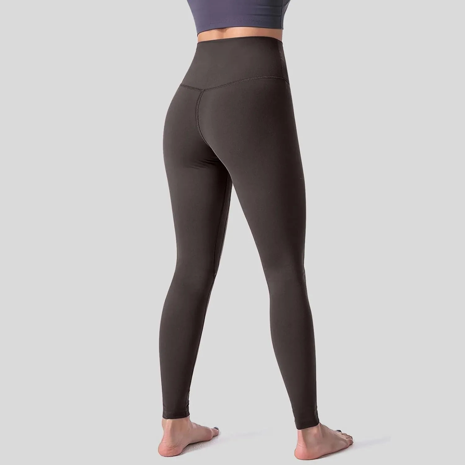 Yoga Women Straight Dress Pants with Pockets Tall Petite Regular for Work Business Thick Leggings for Women Plus