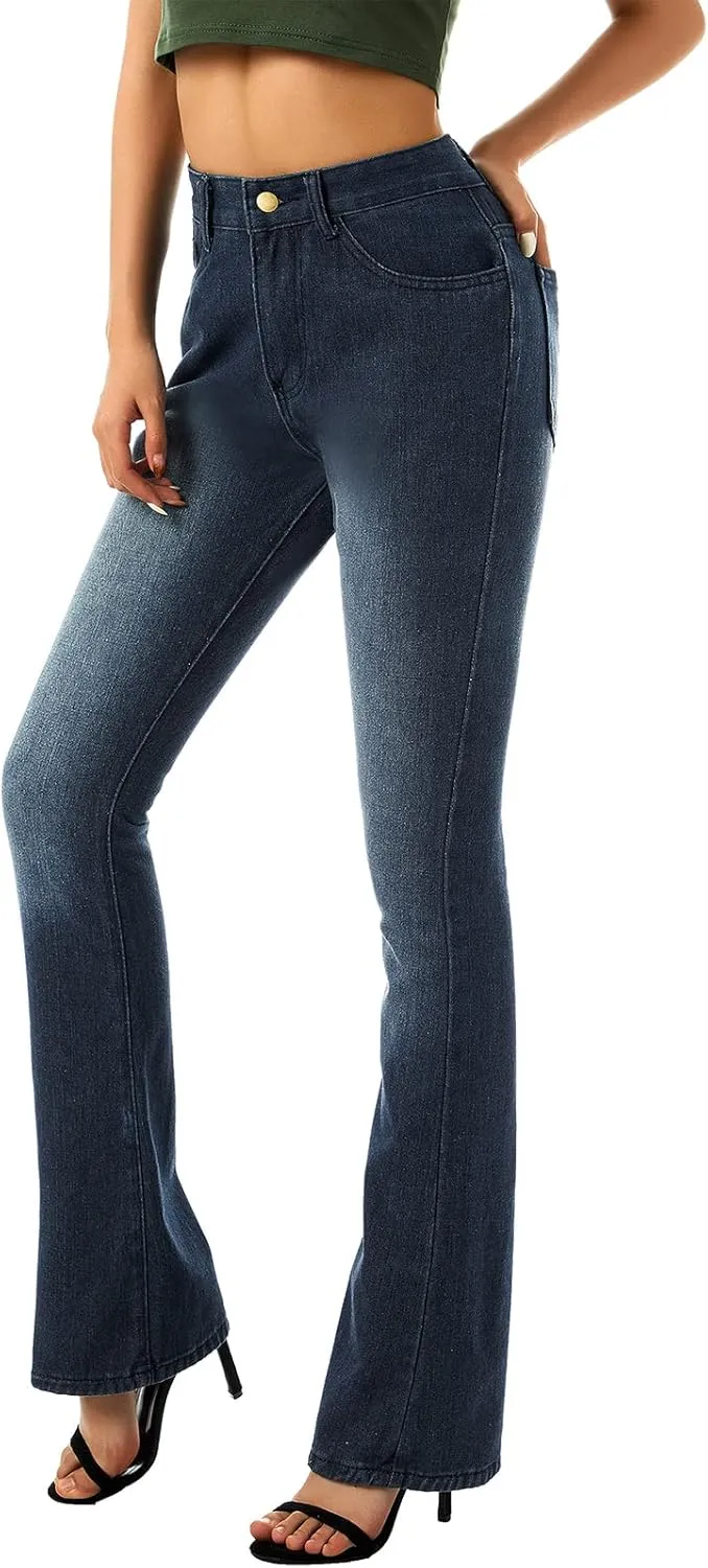 Zempertoopa Womens Y2K Baggy Jeans Wide Leg Straight Grunge Denim Pants High Waist Casual Loose Cargoes Trouser Streetwear